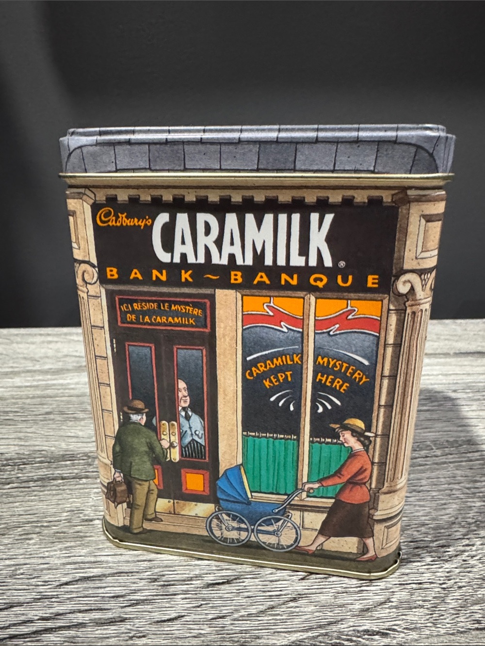 Cadbury’s Caramilk Bank: Empty Metal Collector’s Tin